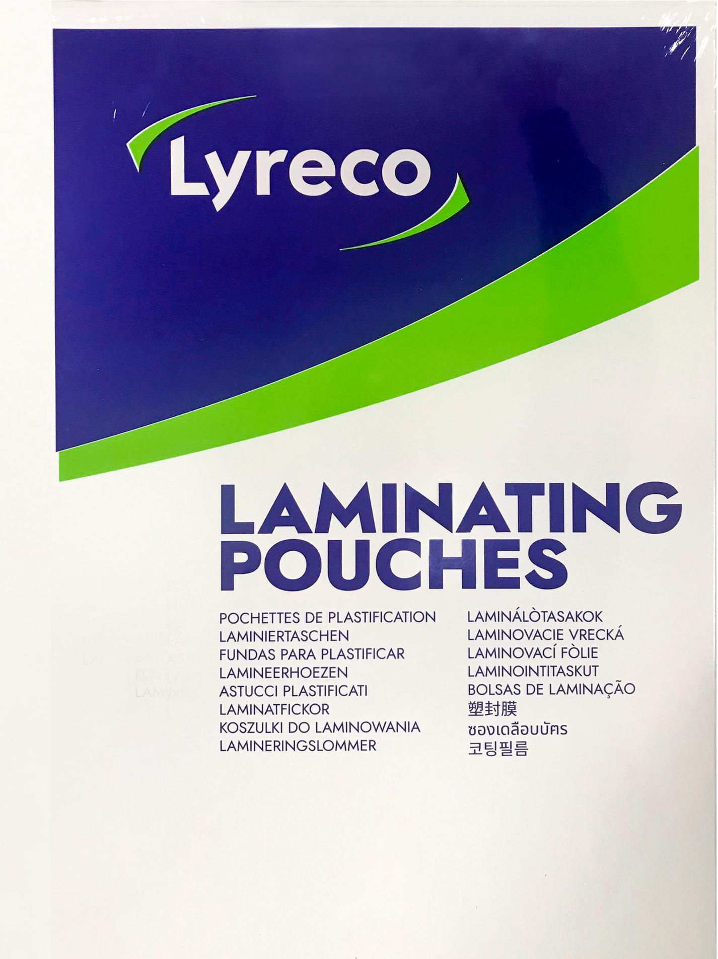 Lyreco Laminat A3 125mic klar